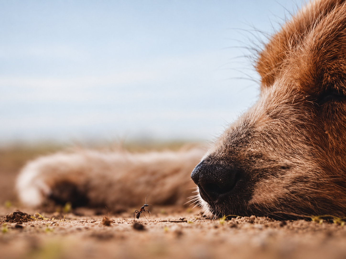 Hundenase beim Scent Detection Training